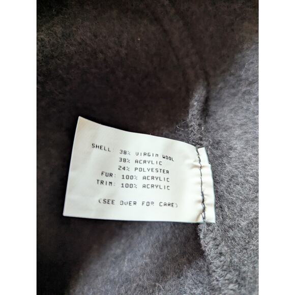 Fjäll Long Soft Medium-Weight Coat Adjustable Sleeve Toggle Buttons Side Pockets - Picture 8 of 8